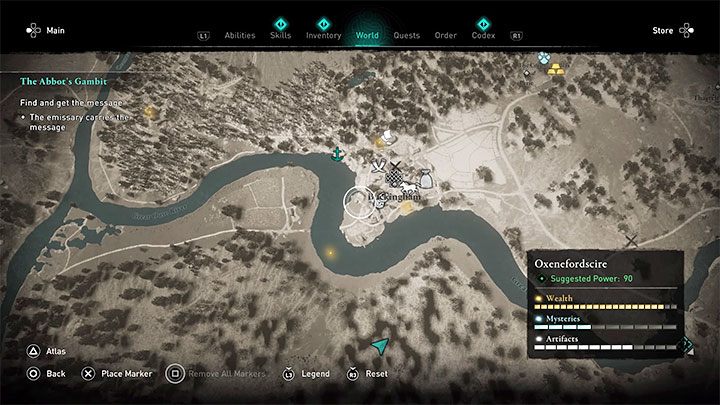 Mucel – The Lathe is in Buckingham in Oxenefordscire - Assassins Creed Valhalla: Master 2 - The Lyre | Order of the Ancients - Order of the Ancients - Assassins Creed Valhalla Guide