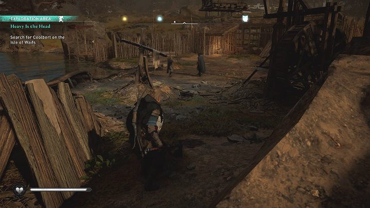 Once you're there, you'll notice Ceolbert with Leofrith - Assassins Creed Valhalla: Heavy is the Head walkthrough - Ledecestrescire - Assassins Creed Valhalla Guide