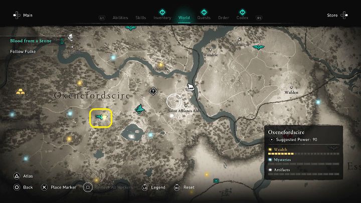 1 - Assassins Creed Valhalla: Blood from a Stone - walkthrough - Oxenefordscire - Assassins Creed Valhalla Guide