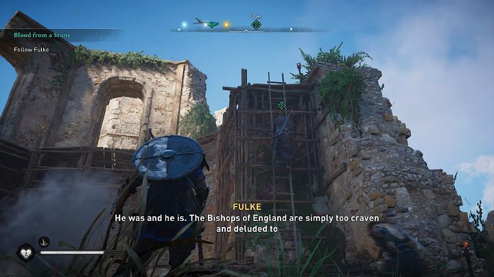 You will eventually reach the Evinghou Tower - Assassins Creed Valhalla: Blood from a Stone - walkthrough - Oxenefordscire - Assassins Creed Valhalla Guide