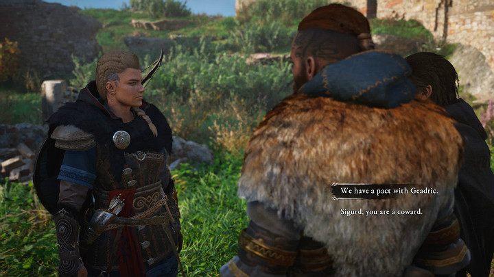 Siegfried and Basim will resent Eivor for having started the fight - Assassins Creed Valhalla: Blood from a Stone - walkthrough - Oxenefordscire - Assassins Creed Valhalla Guide