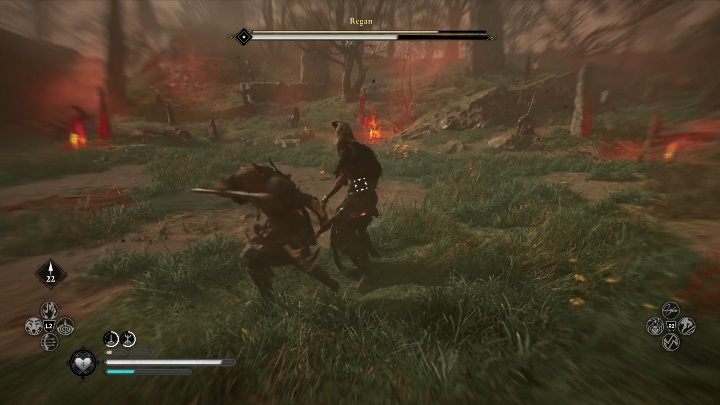 Regan wields two swords - Assassins Creed Valhalla: Daughter of Lerion - East Anglia secrets, locations - East Anglia - Assassins Creed Valhalla Guide