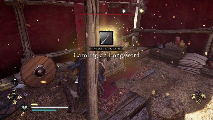 It is easy to get to this item - Assassins Creed Valhalla: Gear - East Anglia secrets, locations - East Anglia - Assassins Creed Valhalla Guide