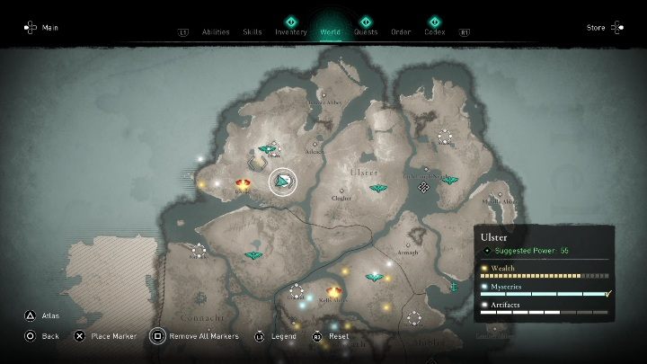 3 - AC Valhalla Wrath of the Druids: Ui Neill Artifact - Ulster, secrets, locations - Ulster - Assassins Creed Valhalla Guide
