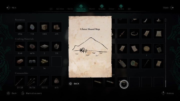 You will find the blueprint in the northern part of Ireland, in the Ulster region - AC Valhalla Wrath of the Druids: Treasure Hoard Map - Ulster, secrets, locations - Ulster - Assassins Creed Valhalla Guide