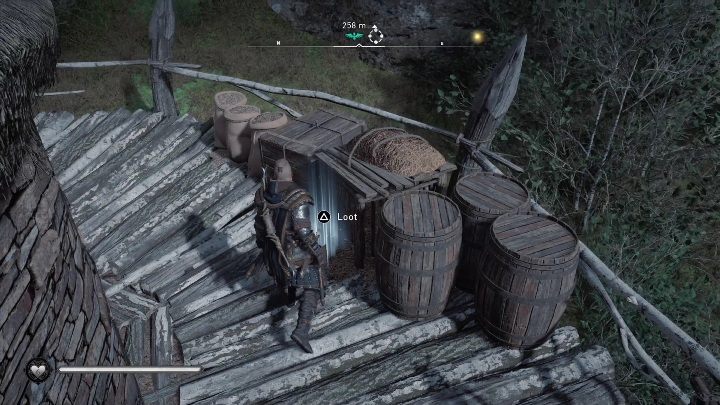 To get the blueprint, you must go to the terrace, next to the building - AC Valhalla Wrath of the Druids: Treasure Hoard Map - Ulster, secrets, locations - Ulster - Assassins Creed Valhalla Guide