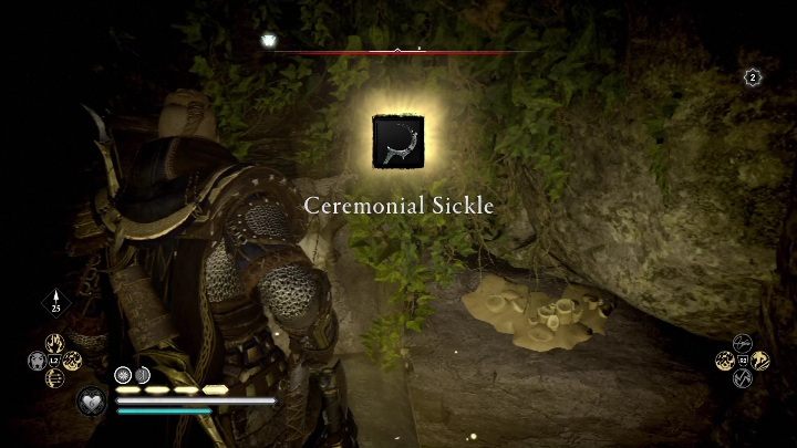 To get to the chest, simply enter the enemy camp - AC Valhalla Wrath of the Druids: Ceremonial sickle - where to find it? - Secrets and Collectibles - Assassins Creed Valhalla Guide