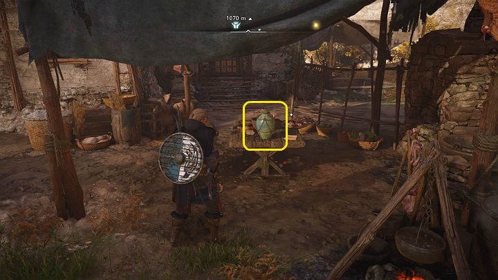 When you manage to catch an eel, go back to the cook and add the ingredient to the boiling sauce to complete the task - Assassins Creed Valhalla: Ledecestresscire Sauce walkthrough - Ledecestrescire - Assassins Creed Valhalla Guide