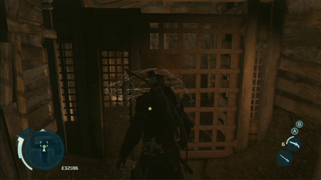 Go round the grate from the left by jumping between rocks - New York Underground in Assassins Creed III Remastered - Underground - Assassins Creed III Game Guide & Walkthrough