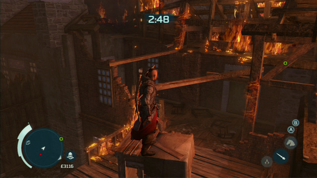 Optional objective: Achieve minimum kill streak - 3 - Naval mission - Fort Wolcott - Captain Kidd's treasure - Assassins Creed III - Game Guide and Walkthrough