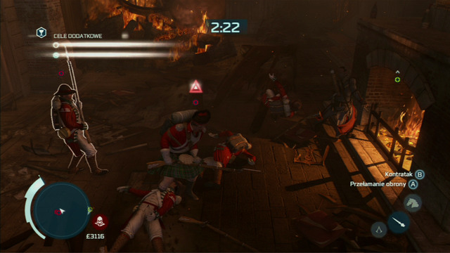 At some point you will bump into another group of enemies - Naval mission - Fort Wolcott - Captain Kidd's treasure - Assassins Creed III - Game Guide and Walkthrough