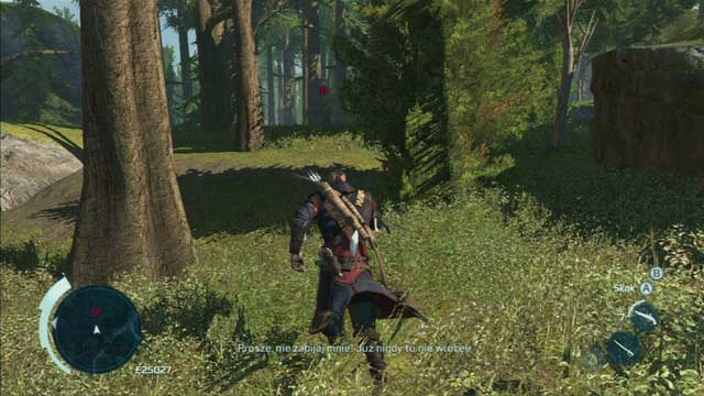 Your target is the poacher - Myriam - Homestead - Assassins Creed III - Game Guide and Walkthrough