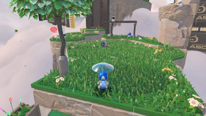 You will find 2 new opponents here - Astros Playroom: Gusty Gateway - walkthrough - Meadow of Remembrance - Astros Playroom Guide
