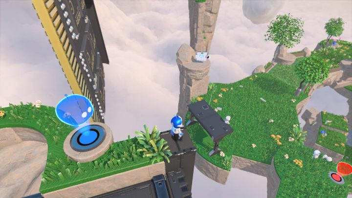Go to the next checkpoint - Astros Playroom: Gusty Gateway - walkthrough - Meadow of Remembrance - Astros Playroom Guide
