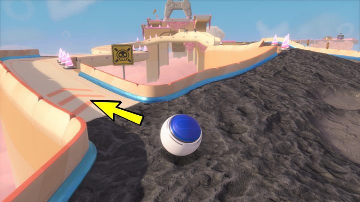 As you continue, take the path on the left - Astros Playroom: Fastlane Fields - guide, walkthrough description - Memory Meadow - Astros Playroom Guide