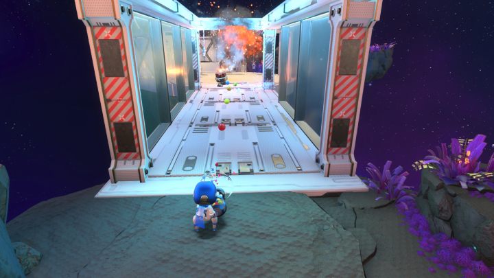 Go back up, open the chest, and get the weapon once more - Astros Playroom: Deep Dataspace - walkthrough - SSD Highway - Astros Playroom Guide