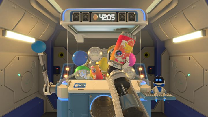 Gegenüber dem Eingang zum Labor befindet sich eine Zeichenmaschine – Astros Playroom: PlayStation Labo – Komplettlösung – Sonstiges – Astros Playroom Guide