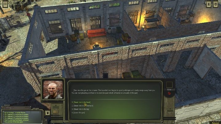 After talking to him, go to the cell guards - Abandoned factory - ATOM RPG Walkthrough - Walkthrough - ATOM RPG Guide