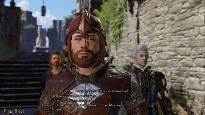 Regardless of how you dealt with the challenge, go to the door that leads to the chapel - Baldurs Gate 3: Overgrown Ruins - how to enter? Puzzle solution - Solutions to puzzles - Baldurs Gate 3 Guide, Walkthrough