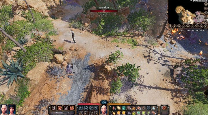 2 - Baldurs Gate 3: Overgrown Ruins / Roadside Cliffs map - World Atlas - Baldurs Gate 3 Guide, Walkthrough