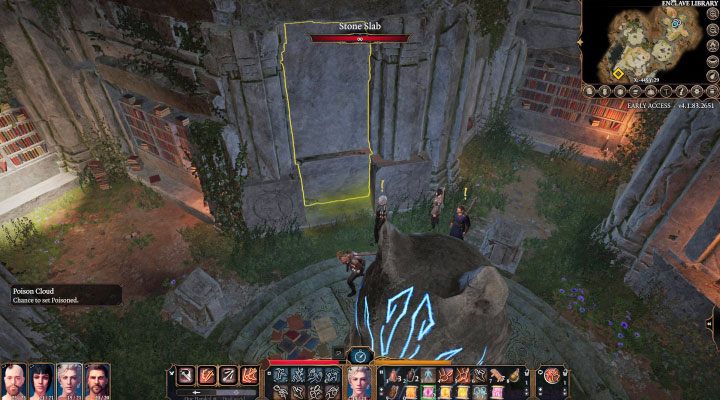 The last place of the Emerald Grove is Enclave Library - the entrance to it will unlock after meeting with Nettie - Baldurs Gate 3: Druid Grove / Silvanus Grove map - World Atlas - Baldurs Gate 3 Guide, Walkthrough