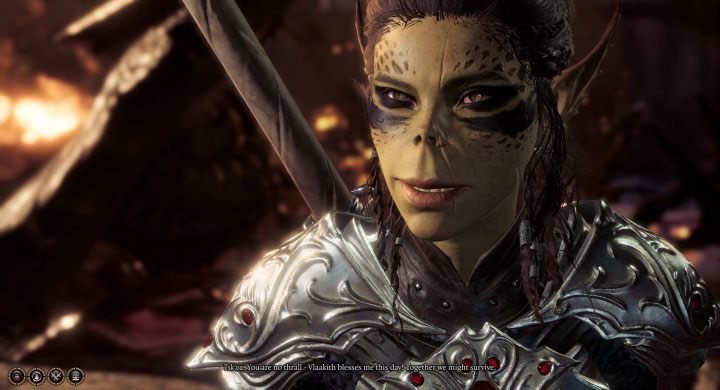 Character type: Warrior, female, Githyanki race - Baldurs Gate 3: Playable characters - list - Team - Baldurs Gate 3 Guide, Walkthrough