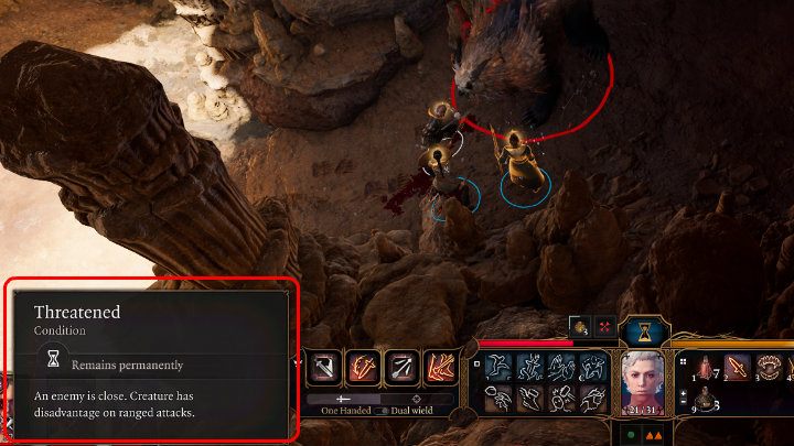 It is also worth noting the fact that the Owlbear can perform automatic attacks at the moment when one of your companions will try to move away from him - Baldurs Gate 3: Owlbear - how to beat? - Bosses and difficult fights - Baldurs Gate 3 Guide, Walkthrough