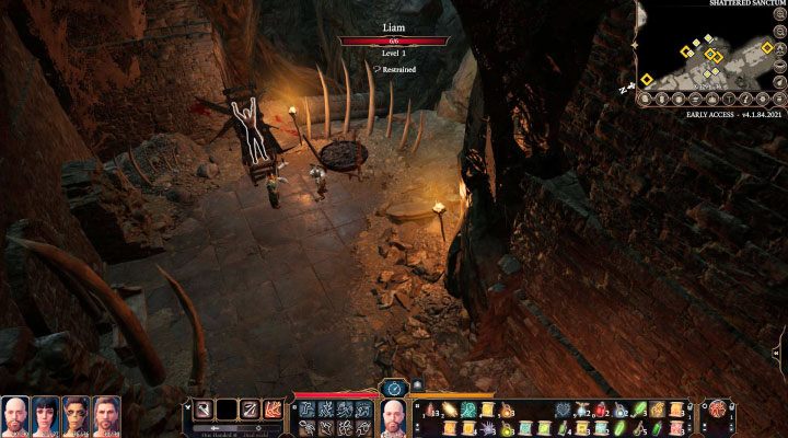 10 - Baldurs Gate 3: Shattered Sanctum / Defiled Temple map - World Atlas - Baldurs Gate 3 Guide, Walkthrough
