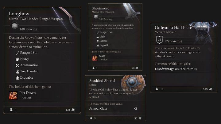 Since changing your weapon set is not counted as an action in Baldurs Gate 3, change your weapon set to a short sword with a shield to strengthen your Cleric's Armor Class - Baldurs Gate 3: Cleric - ready build - Cleric - Baldurs Gate 3 Guide, Walkthrough
