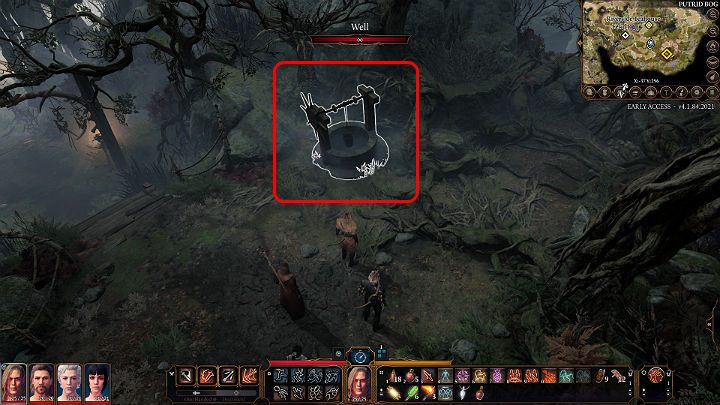 It's certainly worth paying attention to the well next to the witch's hut - Baldurs Gate 3: Auntie Ethel/Green Witch - how to beat? - Bosses and difficult fights - Baldurs Gate 3 Guide, Walkthrough