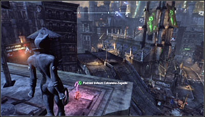 The Trophy can be found on the roof of the building, right beside the big billboard to be precise (screen above) - Catwoman trophies | Park Row - Park Row - Batman: Arkham City Game Guide