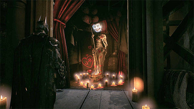 Scan the altar in memory of Joker - Riddles in the Panessa Studios | Collectibles - Pannesa Film Studios - Collectibles - Pannesa Film Studios - Batman: Arkham Knight Game Guide & Walkthrough