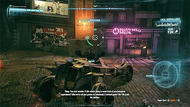Required gadgets: explosive gel - Riddler trophies on Founders Island (17-33) | Collectibles - Founders Island - Collectibles - Founders Island - Batman: Arkham Knight Game Guide & Walkthrough