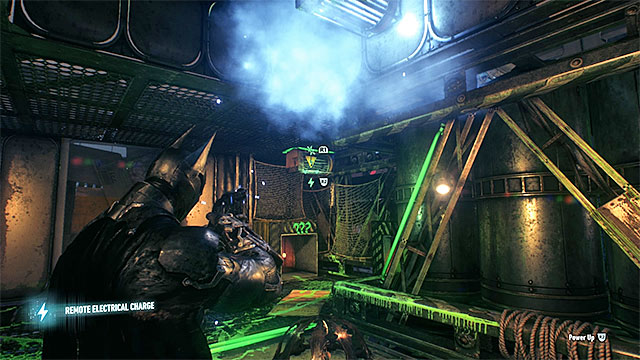 Use the pulse on the generators - Riddler trophies in the Stagg Airships (11-21) | Collectibles - Stagg Airships - Collectibles - Stagg Airships - Batman: Arkham Knight Game Guide & Walkthrough
