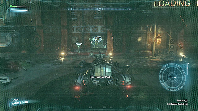 You can use the Winch on the pipe only after you use Explosive Gel and hack the terminal on the wall. - Rescue the missing ACE Chemicals workers (continued) | Main story - Main story - Batman: Arkham Knight Game Guide & Walkthrough