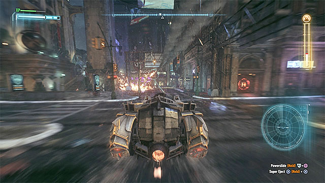 Follow the Firefly and avoid fire - Firefly | Boss fights - Boss fights - Batman: Arkham Knight Game Guide & Walkthrough