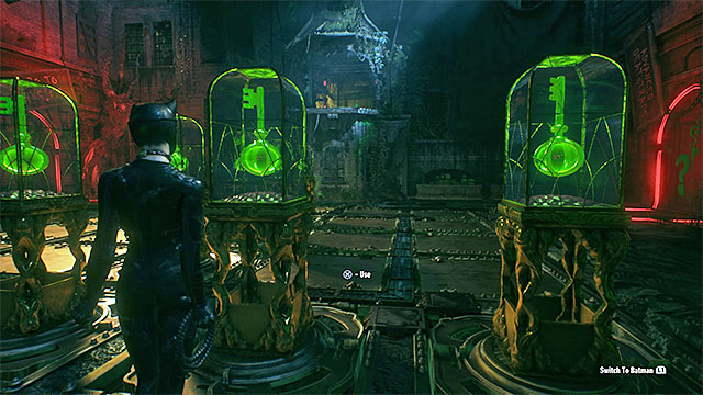 After you have won the three time trials, get out of the batmobile and go to the pressure plate - Fourth Riddler trial - Riddles and challenges - Batman: Arkham Knight Game Guide & Walkthrough