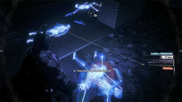 After the battles you must find the unconscious leader (detective mode will be helpful) - Own the Roads | Side missions (Most Wanted) - Side missions (Most Wanted) - Batman: Arkham Knight Game Guide & Walkthrough