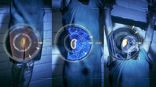 Fifth body can be found in the eastern part of Founders Island (picture 1) - The Perfect Crime | Side missions (Most Wanted) - Side missions (Most Wanted) - Batman: Arkham Knight Game Guide & Walkthrough