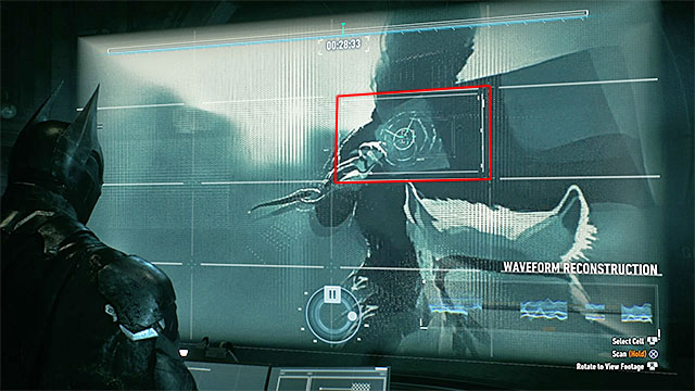 Third marker will appear around 28 second - Heir to the Cowl | Side missions (Most Wanted) - Side missions (Most Wanted) - Batman: Arkham Knight Game Guide & Walkthrough