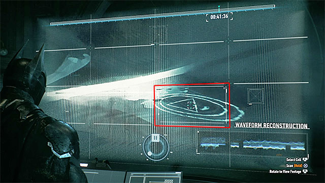 The last marker can be found after rewinding to around 41 second - Heir to the Cowl | Side missions (Most Wanted) - Side missions (Most Wanted) - Batman: Arkham Knight Game Guide & Walkthrough