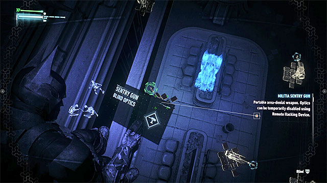Point 3: Fireman Richardson - You must be careful as many defense turrets can be found nearby - The Line of Duty | Side missions (Most Wanted) - Side missions (Most Wanted) - Batman: Arkham Knight Game Guide & Walkthrough