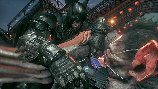 At every time locate the flying monster and get close to it while still flying - Creature of the Night | Side missions (Most Wanted) - Side missions (Most Wanted) - Batman: Arkham Knight Game Guide & Walkthrough