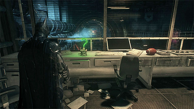 You must get into the control room - Riddler trophies in the Subway | Collectibles - Subway Under Construction - Collectibles - Subway Under Construction - Batman: Arkham Knight Game Guide & Walkthrough