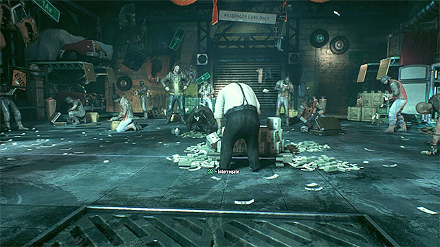 Use the ventilation shafts to get directly below Penguin - Access the weapons cache and interrogate Penguin | Main story - Main story - Batman: Arkham Knight Game Guide & Walkthrough