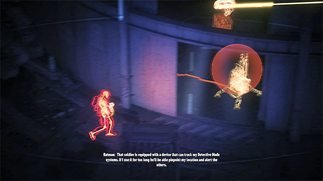 Get rid of the enemy with the Detective Mode Scanner as soon as you can. - Find a way to infiltrate the Stagg Enterprises airships | Main story - Main story - Batman: Arkham Knight Game Guide & Walkthrough