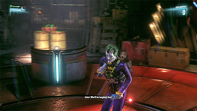You have to neutralize Johnny using Takedown - Johnny Charisma | Boss fights - Boss fights - Batman: Arkham Knight Game Guide & Walkthrough