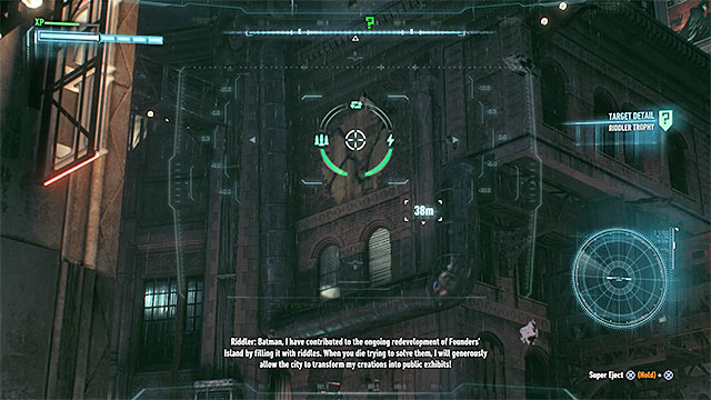 The wall that you must destroy - Riddler trophies on Miagani Island (1-19) | Collectibles - Miagani Island - Collectibles - Miagani Island - Batman: Arkham Knight Game Guide & Walkthrough