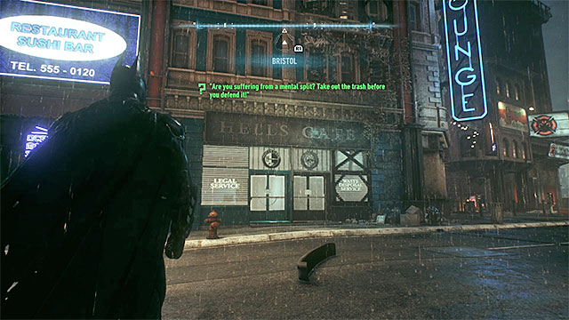 The building that meets the requirements - Riddles on Miagani Island | Collectibles - Miagani Island - Collectibles - Miagani Island - Batman: Arkham Knight Game Guide & Walkthrough