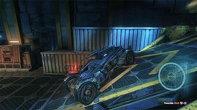 Drive on the mentioned float in the Batmobile - Locate and release Ivys plant on the Founders Island (continued) | Main story - Main story - Batman: Arkham Knight Game Guide & Walkthrough